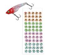 Fishing Lure Eyes Adhesive Tackle - Bait Stickers Artificial Fish Eye for | Artificial Fish Eye for Beginner Fishermen Dad Men Water | Lake River Sea Outdoor Shore Fishing Lure Eyes Adhesive Tackle