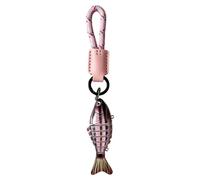 Fishing Lure Keychain - Realistic Articulated Fish Purse Backpack Ornaments