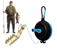 Fishing Lure Retriever, Rescue Fishing Tackle Retriever, Lure Retriever Bait Saver, Bait Saver Retriever with PE Rope, Fishing Bait Retriever, 9.84ft PE Rope Fishing Lure Tool, Tackle Lure Saver