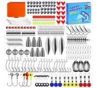 Fishing Lures Advents Calendar 2025, Christmas Countdown with 24 Lures, Compact Tackle Box Toys for Men, Dads, Husbands, Teen Boys, Fathers and Enthusiasts Gift, Sturdy Material