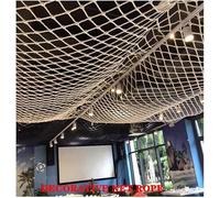 Fishing Net Decor Suspended Ceiling Decorative Net Retro Bar Net Hammock Swing Balcony Railing Safety Net(1x10m)