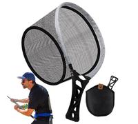 Fishing Net with Handle - Folding Aquarium Scooper | Fishing Net Heavy Duty Retractable Landing Net | Foldable Shrimp Catching Tool For Outdoor Fishing In Stream Mountain Shallows Riverbeds