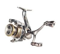 Fishing Pesca A Spinnings Da 13 Libbre Bobina Per Pesca 5.2: 1 Bobina Del Rapporto Ingranaggio Con Manico Pieghevole In Metallo A Fusione Lunga