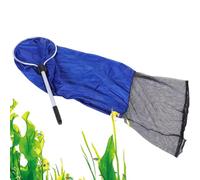 Fishing Plunger Net | Non-Slip Handle Fishing Net | Sturdy Handle Design Outdoor Entertainment Tool for Home Aquarium Use