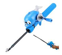 Fishing Pole - For Kids Telescopic Portable Dolphin With Reel
