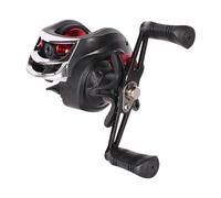 Fishing Reel, Adjustable Catfish Gear, 5.91x4.72in High Speed 7.2:1 Ratio, Smooth Casting Performance, Lightweight Design for Bass, Trout, Surf, Outdoor Anglers, Men
