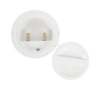 Fishing Reel Junction Box - Marine Connector Case for Trolling Systems | Waterproof ABS Housing with Sealed Wiring Ports, Power Distribution Box for Electric Reel Boat Equipment