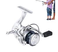 Fishing Reel - Metal Construction, 5.2:1 Gear Ratio, 6 kg, Smooth Ambidextrous Design For Shore, River, Lake & Sea Angling | Ultra Lightweight, High Control Performance