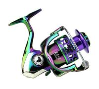 Fishing Reels, Spin Reel Saltwater, Smooth Gear Ratio Wheel, Bait Casting Spinner for Adventures, Inshore Fishing, Catfish, Catfishing, Trot, Bass, Lightweight and Sturdy