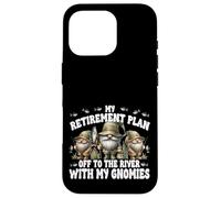Fishing Retirement Plan Off To The River With My Gnomies Custodia per iPhone 16 Pro
