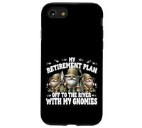Fishing Retirement Plan Off To The River With My Gnomies Custodia per iPhone SE (2020) / 7/8