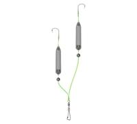 Fishing Rigs - Fishing Wire Rig | Triple Circle Hooks |Bait Floats Double Hook | Deep Drop Gear | Circle Hook Leader Systems | Bottom Anti Snag Attractor for River Pier Offshore Panfish