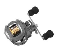 Fishing Rod And Reel Combos - Anti Line Function | Fishing Starter Kit - Baitcasting Reel Metal | Smooth Power Lightweight | Lure Casting Black General Purpose