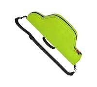 Fishing Rod Carrier - Impermeabile regolabile Pouch Bag, Heavy Duty Tackle Storage Organizer Pack | Light Grass Green PU Leather Case, Vehicle Boat Shore Saltwater Fresh Sea Camping Backpacking Gear