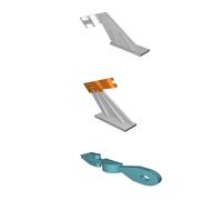 Fishing Rod Holder Bracket for Python Utility Hand e-NABLE T.I.M.E. Model LH/RH