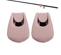Fishing Rod Holders, Lightweight Pole Ties, 1.77x1.18x0.79 Inches Multipurpose Eva Pvc Manager, Rod Protector for Outdoor River Lake Surf Camping Travel, Preventing Tangles