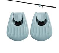 Fishing Rod Holders, Lightweight Pole Ties, 1.77x1.18x0.79 Inches Multipurpose Eva Pvc Manager, Rod Protector for Outdoor River Lake Surf Camping Travel, Preventing Tangles