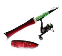 Fishing Rod Miniature Angling Rod camping hiking travel offshore