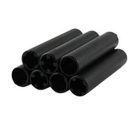Fishing Rod Repair, Reel Seat Tubes, 2.95x0.59in Compact Building Parts Kit, Authentic Damage Minimizing Design, Enhanced Stability Feature for Maintenance Refitting Projects