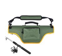 Fishing Rod Travel Case - Angling Pole Storage Sleeve, Protective Rod Bag, Portable Carry Organizer for Outdoor Casting | Waterproof Fishing Gear Case for Boat Offshore Trips | Lightweight Holder Bag