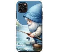 Fishing Scene With Fisherman Gnome Grandpa For Fishing Lover Custodia per iPhone 11 Pro Max
