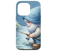 Fishing Scene With Fisherman Gnome Grandpa For Fishing Lover Custodia per iPhone 13 Pro