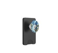 Fishing Scene With Fisherman Gnome Grandpa For Fishing Lover PopSockets PopWallet per MagSafe