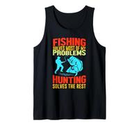 Fishing Solves Most of My Problems Outdoor Fisher Fishermen Canotta