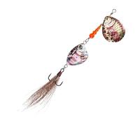 Fishing Spinner Baits, Long Distance Casting Sinking Spinnerbaits For Bass Fishing, Realistic Sequins Lures, Targeting Salmon Walleye Catfish And Musky, 4.33x1.57x0.59 In