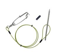 Fishing Stringer - Stainless Steel Fish Holder For Caught Fish | Clasp Cable For Saltwater Freshwater Sea Boat Spearfishing Fishermen Stringer Fishermen