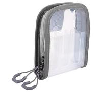 Fishing Tackle Bag, Angler Fish Pouch, 5.91x5.04x1.5 Inches Heavy Duty Organizer and Transparent Waterproof Pack, Storage Carrier for Kayak Gear, Beginner, Enthusiasts, Boat Trips