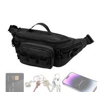 Fishing Tackle Bag, Multi-Compartment Fishing Bag, Sling Fishing Chest Bag, Lightweight Tackle Box Bag, Water-Resistant Fishing Bag, Portable Fishing Gear Bag, Adjustable Strap Fishing Bag