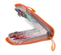 Fishing Tackle Bag Waterproof Transparent Organizer with Protective Saltwater Hook Cover Gear Pouch for Kayak Boat Storage Anglers Husband Beginner Fishing Enthusiasts Travel and Outdoor Trips