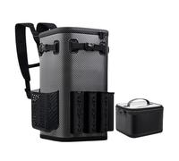 Fishing Tackle Box Backpack, Waterproof Fishing Gear Backpack, Multifunctional Fishing Bag with Rod Holder, 49L Fishing Pack for Camping, Hiking, and Outdoor Fishing Adventures
