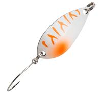 Fishing Tackle Max FTM Spoon Salza - Freccia UV 3,2 g, colore: Bianco/Arancione/Nero