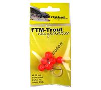 Fishing Tackle Max GmbH & Co. KG 10IT4250203342254IT10 Pilot Sfere Forellen Abboccata Rotondo Trout Piloti Galleggiante Trota Pone, Rot
