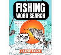 Fishing Word Search: +1000 Fishing Themed Word Searches, Fishing Activity Book for Adults, Gifts for Fishing Lovers & Enthusiasts