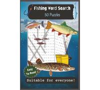 Fishing Word Search: 50 Unique Word Searches about Fishing