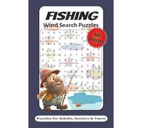 Fishing Word Search Puzzle Book: 50+ easy-to-read activities for lovers of fishing and nature | 6x9 inch, 110 pages | perfect companion for the angler ... days by the lake, or any relaxing moment