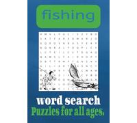 Fishing Word Search Puzzle Book: Easy to Read Print about Fishing, Boats, Ocean, and More {6x9 inches, 110 pages} 50+ Puzzles, Gifts for Vacations, Holidays, and Breaks.