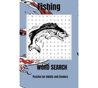 Fishing Word Search Puzzle Book.: Fishing Word Searches with easy-to-read print about Freshwater Fishing, Saltwater Fishing and more | 6 by 9 inches, ... Gifts for Vacations, Holidays and more.