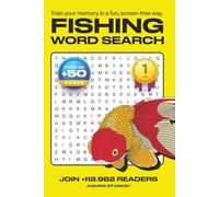 Fishing Word Search Puzzle Book: For adults: Easy-to-Read Large Print Puzzles about Fishing, Lures, Tackle, Boats and More | 6x9 Inches, 110 Pages, 50+ Puzzles