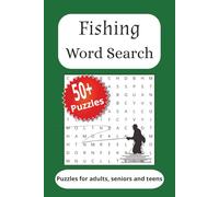 Fishing Word Search Puzzle Book: Word searches with easy to read print about fishing, angling and more | 6x9 inches, 110pages | 50+ puzzles......Gifts for vacation, holidays and free time
