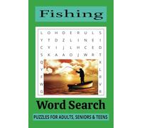 Fishing Word Search Puzzle Book: Word Searches with Easy-to-Read Print about Fishing, Equipment and More I 6x9 inches, 110 pages I 50+ Puzzles ... Gift for Vacation, Holidays and Free Times