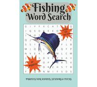 Fishing Word Search Puzzle Book: Word Searches with Easy to Read Print about Fishing, Fishes, Big Catch and More | 6x9 inches, 110 pages | 50+ Puzzles ... Gift for Vacations, Holidays and Free Times