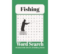 Fishing Word Search Puzzle Book: Word Searches with Easy to Read Print about Fishing, Fly-Fishing, Angling and More 6x9 inches, 110 pages 50+ Puzzles...Gift for Vacations, Holidays and Free Times