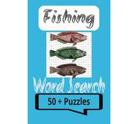 Fishing word search puzzle book: Word searches with Easy to Read Print about Fishing, Freshwater Fishing, Saltwater fishing, and more | 6x9 inches, ... Gift for vacation, Holidays and free times
