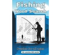 Fishing Word Search Puzzle Book: Word Searches with Easy to Read Print about fishing, marine life and the outdoors | 6x9 inches | 110 pages | 50+ puzzles ... Gift for Vacations, Holidays and Free Time