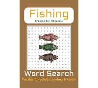 Fishing Word Search Puzzle Book: Word Searches with Easy to Read Print about Fishing, Oceans, Fishes and More | 6x9 inches, 110 pages | 50+ Puzzles | ... Gift for Vacations, Holidays and Free Times
