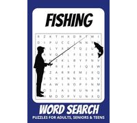 Fishing Word Search Puzzle: Fishing Word Search Puzzle Book: Word Searches with Easy to Read Print about Fishing, Fishing Fun, Fish and More | 6x9 ... Gift for Vacations, Holidays and Free Times